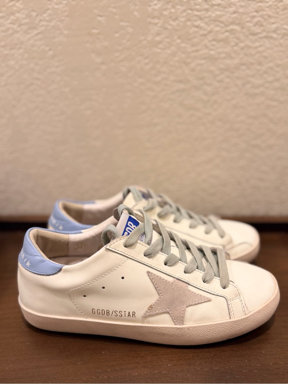 Golden Goose Super Star Womens White Sneakers Size 37